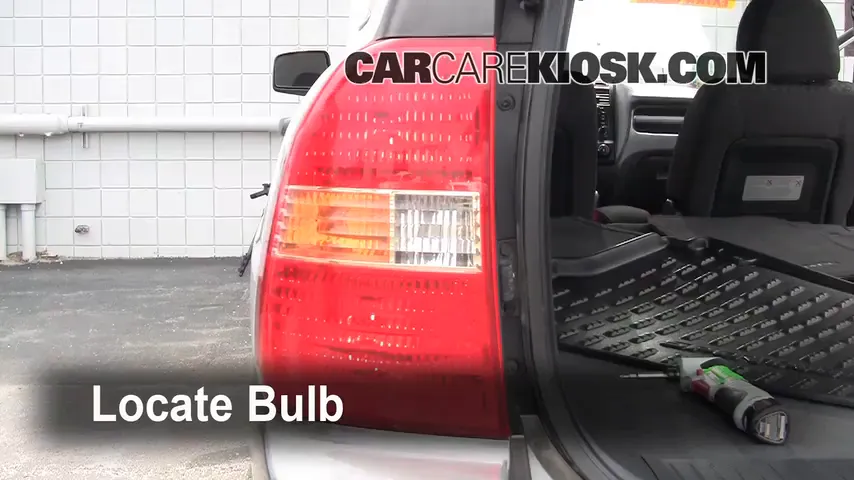 2008 Kia Sportage LX 2.0L 4 Cyl. Lights Reverse Light (replace bulb)